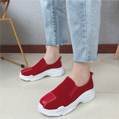 Pantofi sport casual pentru doamne fara cravate in trei culori