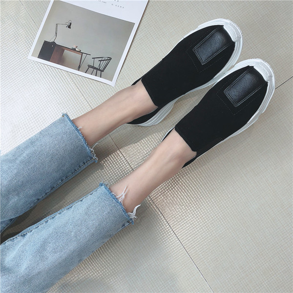 Pantofi sport casual pentru doamne fara cravate in trei culori