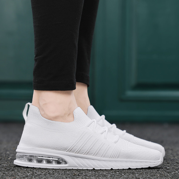 Ανδρικά ελαστικά πάνινα παπούτσια σε τρία χρώματα