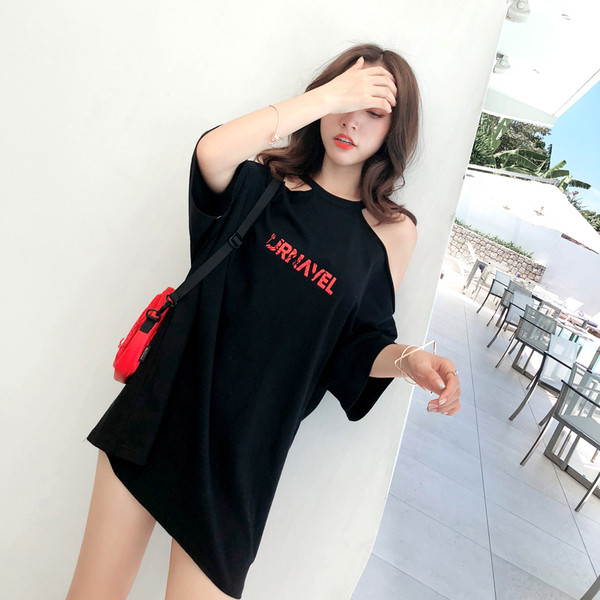 Γυναικία casual μπλούζα σε μαύρο χρώμα