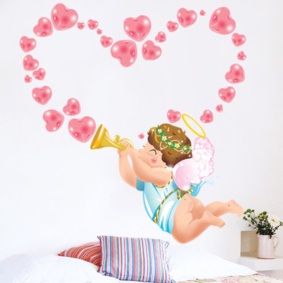 Стенен стикер подходящ за детска стая - Ангел
