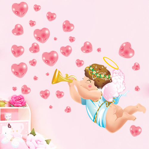 Стенен стикер подходящ за детска стая - Ангел