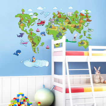Цветен стикер подходящ за декорация на детска стая