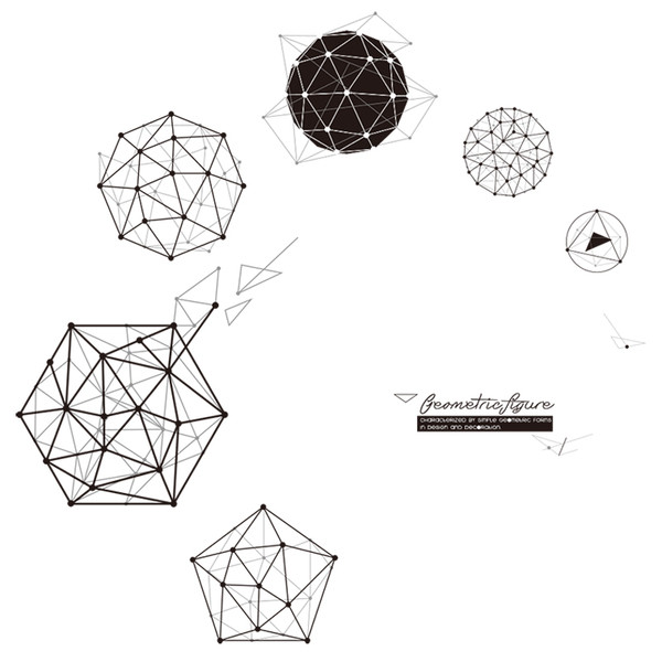 Стикер - Геометрични фигури