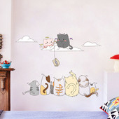 Стикери за стена - Котета