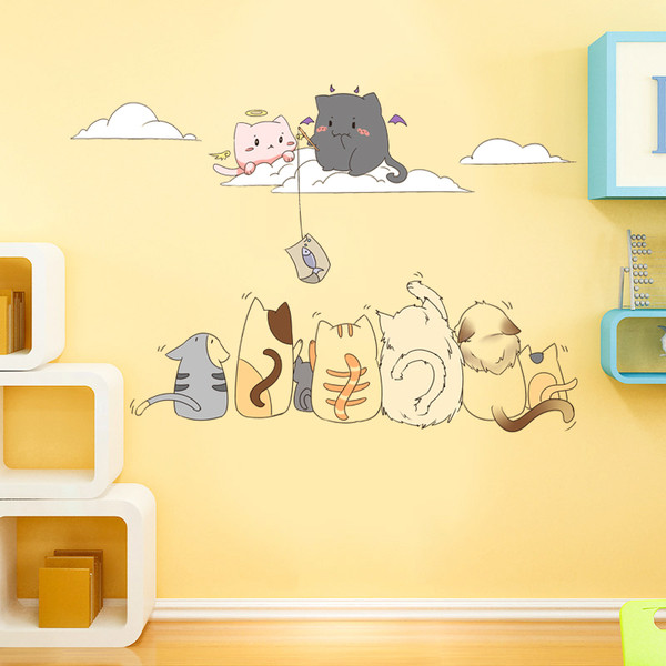 Стикери за стена - Котета