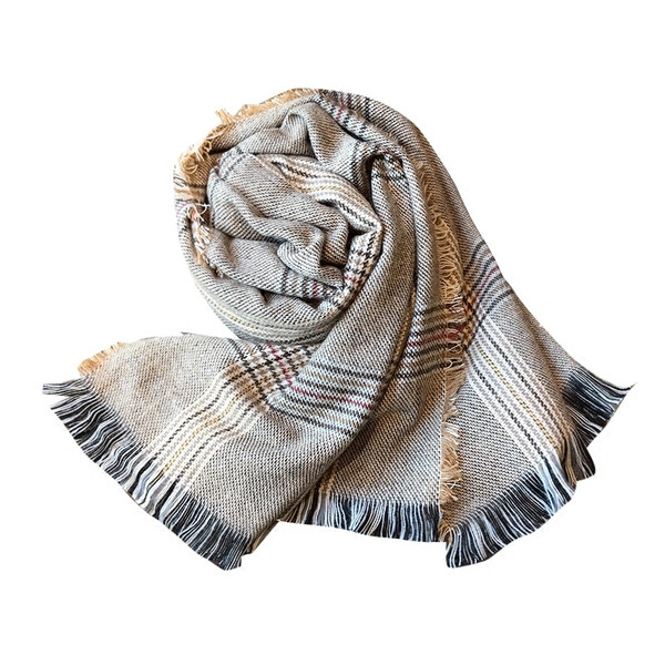 Női pamut sál egy színben