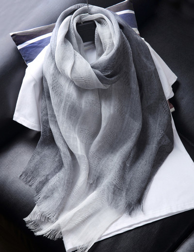 Eșarfă de mătase de damă de culoare irizată