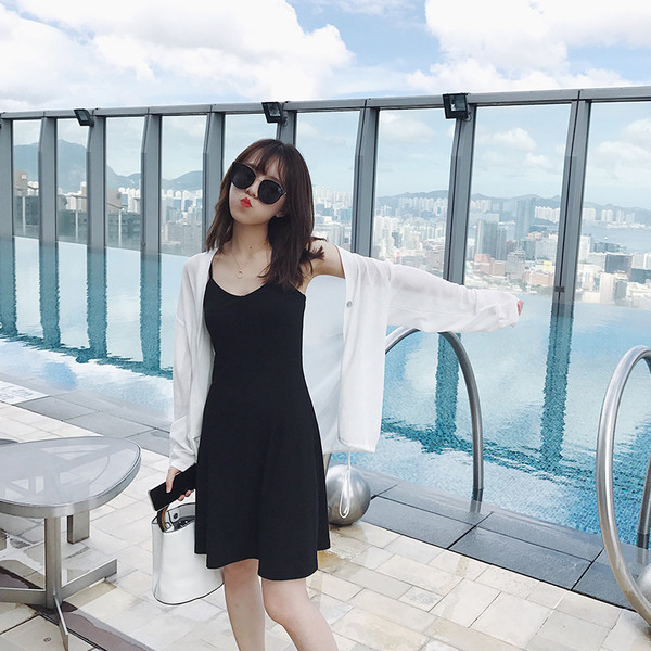 Rochie casual de dama cu croiala in mai multe culori