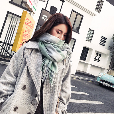 Eșarfă modernă de bumbac de damă în mai multe culori