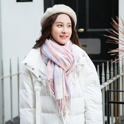 Eșarfă modernă de bumbac de damă în mai multe culori