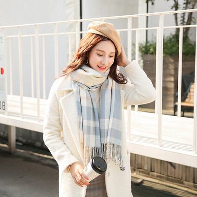 Eșarfă modernă de bumbac de damă în mai multe culori