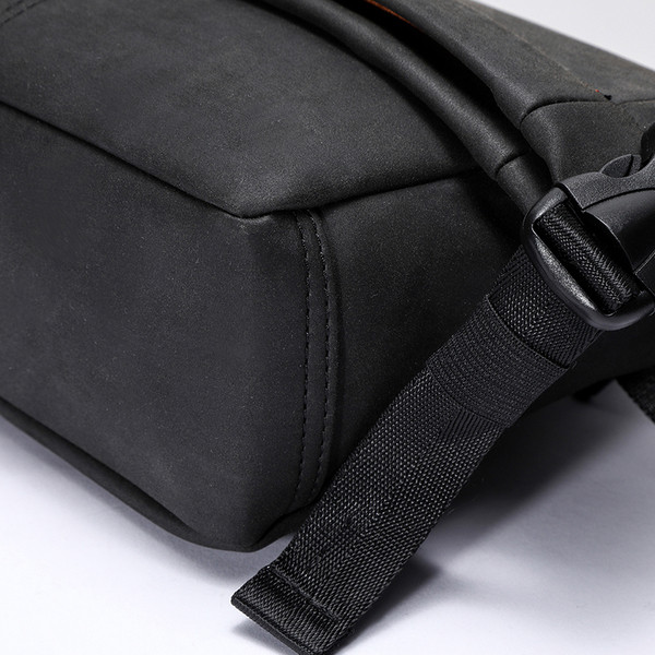 Geantă de umăr mică pentru bărbați de culoare gri închis