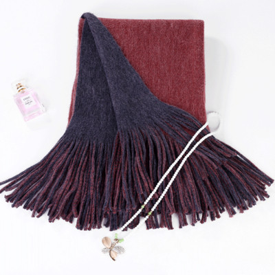 Aktuális női vastag sál több színben