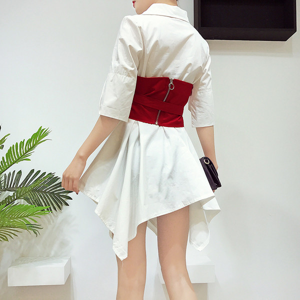 Casual γυναικείο φόρεμα  σε δύο χρώματα