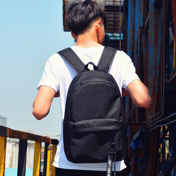 Rucsac bărbătesc în două culori potrivit pentru școală