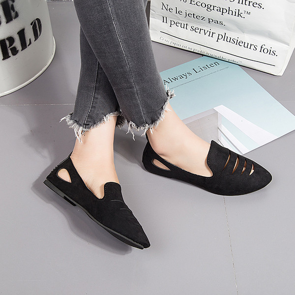 Mocasini casual dama cu motive rupte in trei culori