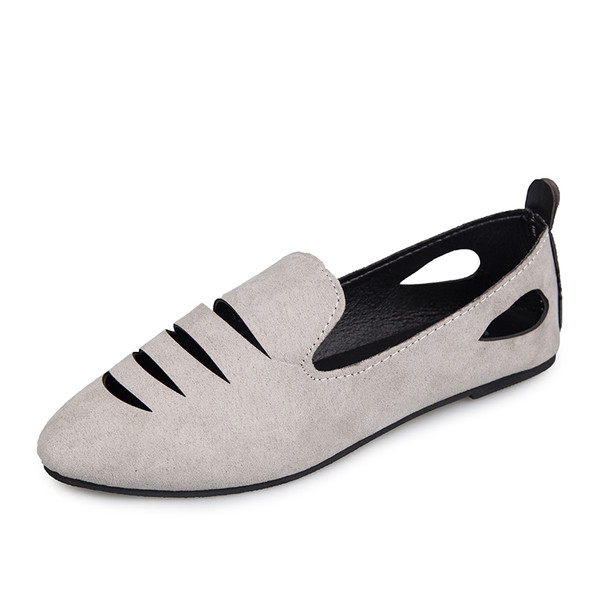 Mocasini casual dama cu motive rupte in trei culori