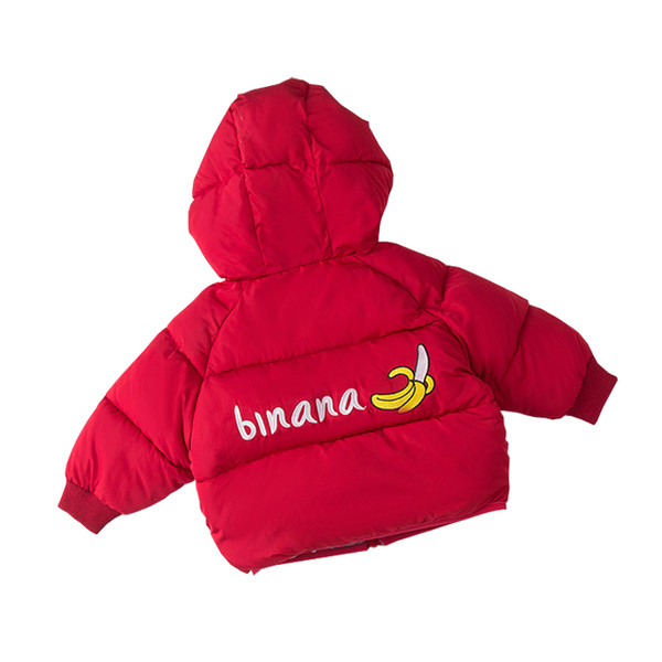 Gyerekkabát több színben, hímzett felirattal