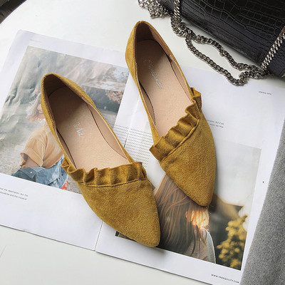 Stílusos női mokaszin hegyes modell három színben