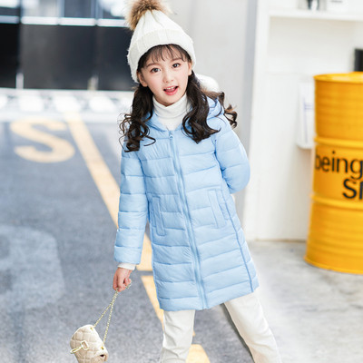 Παιδικό μακρύ μπουφάν σε διάφορα χρώματα