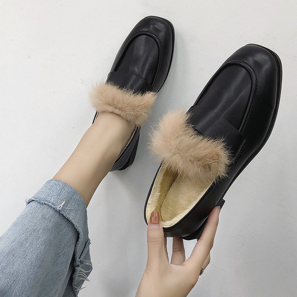 Női alkalmi mokaszin pehely két színben