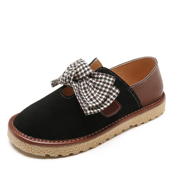 Kényelmes női mokaszin két színben, kockás szalaggal