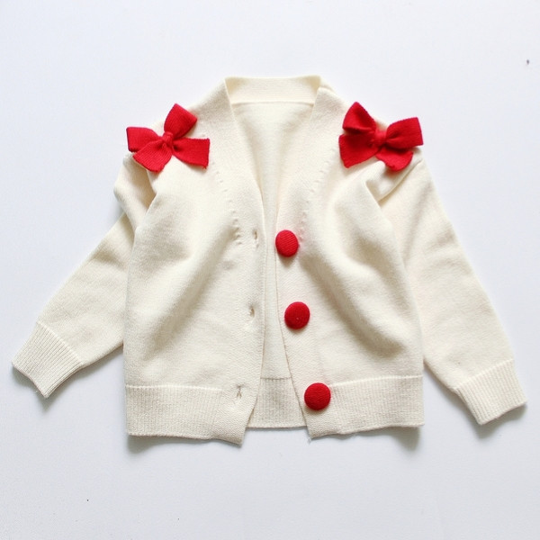 Παιδική ζακέτα  σε διάφορα χρώματα με κορδέλες