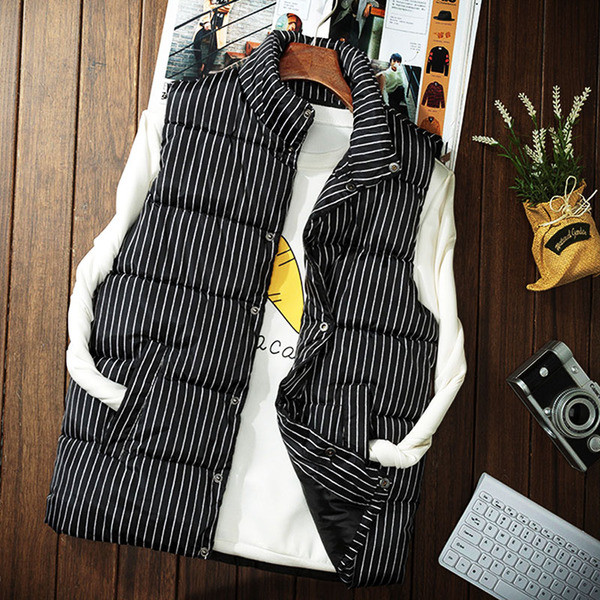 Μοντέρνο ανδρικό γιλέκο σε τρία χρώματα