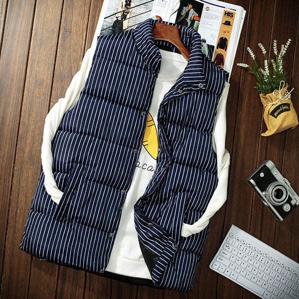 Μοντέρνο ανδρικό γιλέκο σε τρία χρώματα