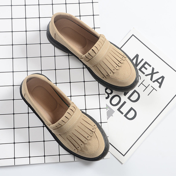 Mocasini casual dama cu franjuri in mai multe culori