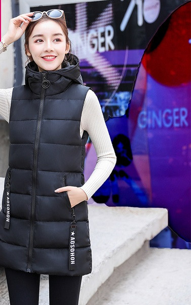 Κομψό γυναικείο γιλέκο μακρύ  σε πολλά χρώματα