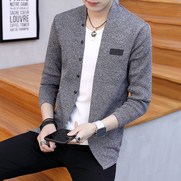 Тънка мъжка жилетка в два цвята