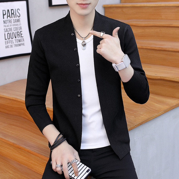 Тънка мъжка жилетка в два цвята