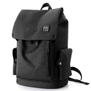 Rucsac elegant pentru bărbați în negru și gri