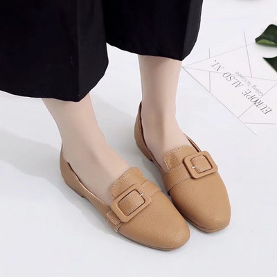 Mocasini casual dama din piele ecologica in trei culori