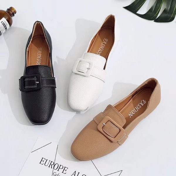 Mocasini casual dama din piele ecologica in trei culori