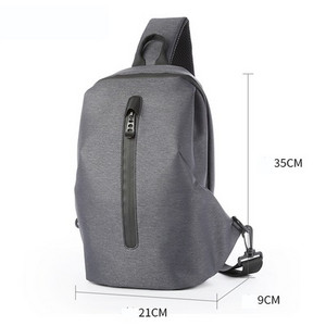 Rucsac pentru bărbați impermeabil cu o curea în două culori