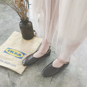 Lezser női mokaszin fém pánttal, két színben