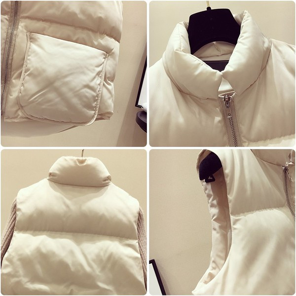 Γυναικείο αθλητικό γιλέκο με μεγάλες τσέπες σε δύο χρώματα