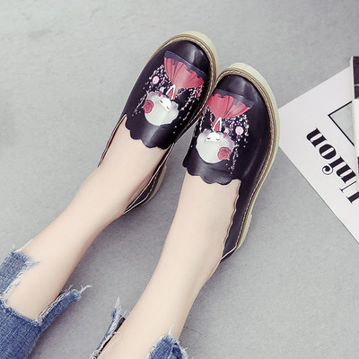 Női alkalmi mokaszinok fehér és fekete színben