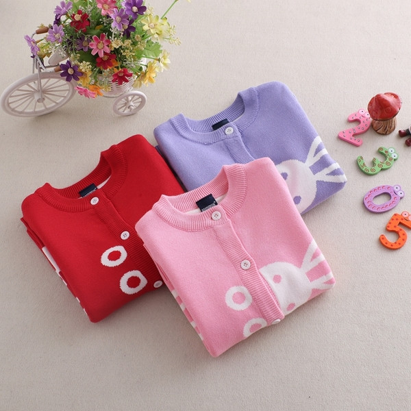 Παιδική  ζακέτα με κολάρο σε σχήμα Τ σε τρία χρώματα με εκτύπωση