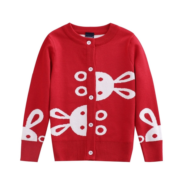 Παιδική  ζακέτα με κολάρο σε σχήμα Τ σε τρία χρώματα με εκτύπωση