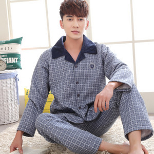 Мъжка зимна пижама в няколко цвята