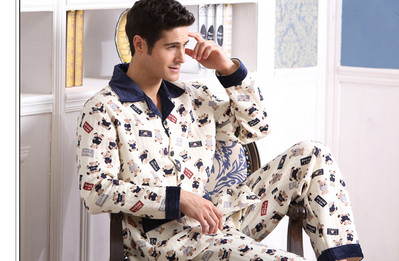 Мъжка зимна пижама в няколко цвята