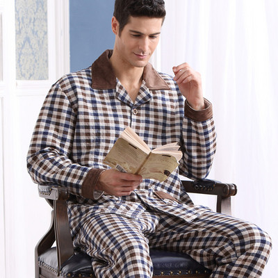 Мъжка зимна пижама в няколко цвята