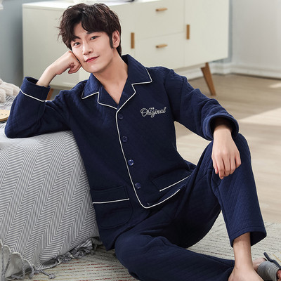 Мъжка зимна пижама в няколко цвята