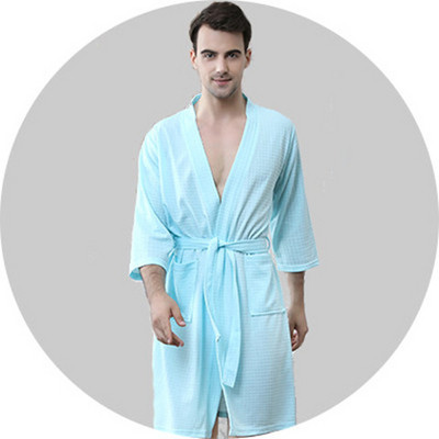 Halat de baie subțire în mai multe culori potrivit pentru femei și bărbați