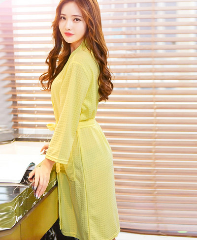 Halat de baie subțire în mai multe culori potrivit pentru femei și bărbați