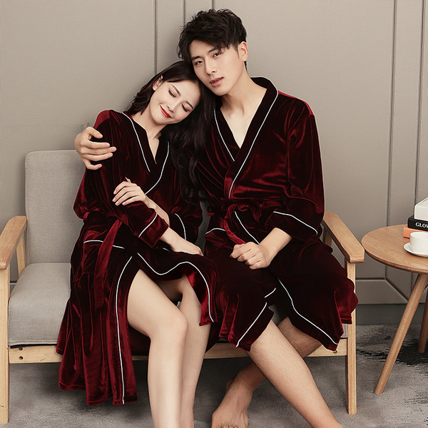 Халат за мъже и жени в няколко цвята